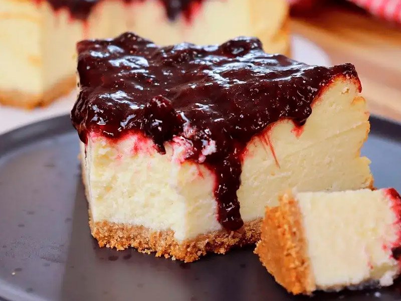 Cheesecake de Frutas Vermelhas