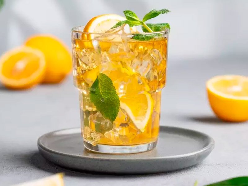 Chá Gelado de Limão